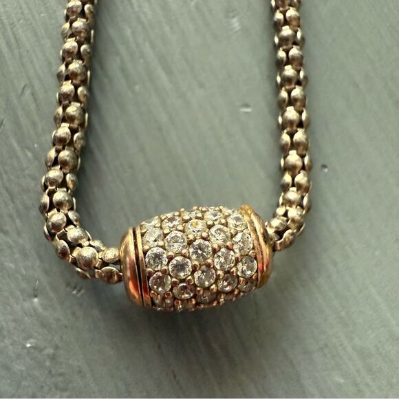 Dyadema 925 Sterling Silver Necklace - Picture 1 of 7